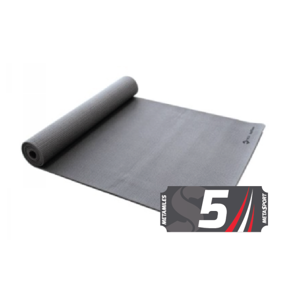 DECATHLON ESSENTIAL YOGA MAT 4 MM - GREY <br><h3 style="color: #ff0000;">Redeem for 5 METAMILES</h3>
