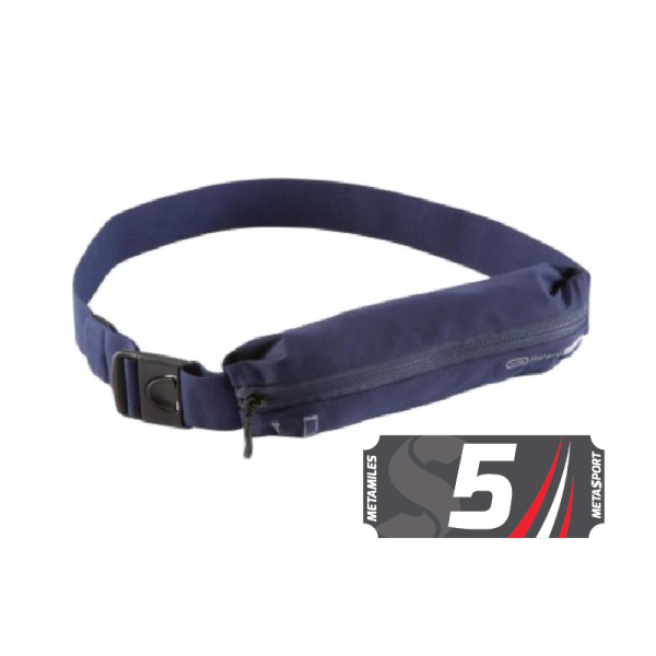 DECATHLON ADJUSTABLE RUNNING BELT FOR ANY SIZE OF SMARTPHONE AND KEYS - NAVY BLUE <br><h3 style="color: #ff0000;">Redeem for 5 METAMILES</h3>