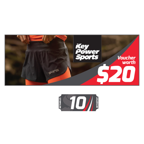KeyPower Sports Voucher (worth $20)