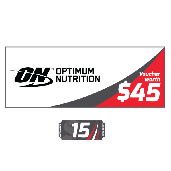 Optimum Nutrition Voucher (Worth $45)